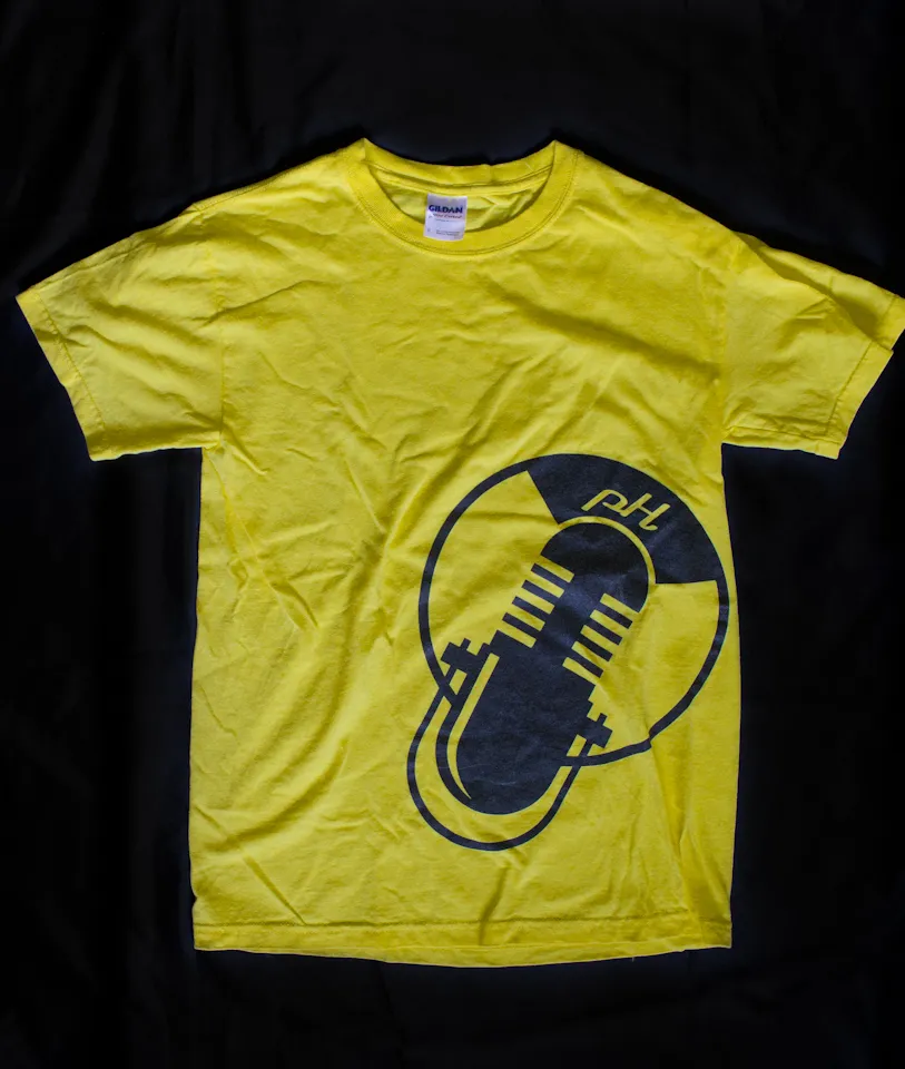 Microphone design shirt