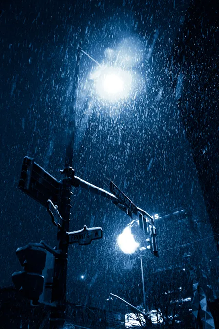 Streetlight at Golden Hour