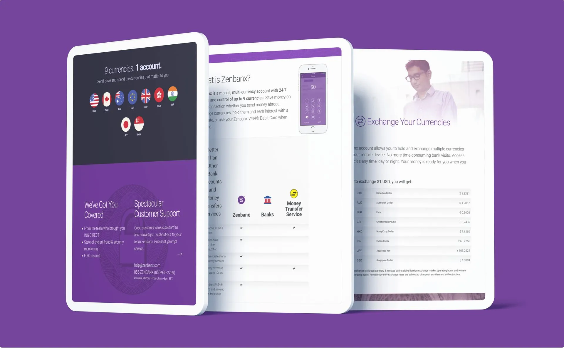 Zenbanx feature screenshot
